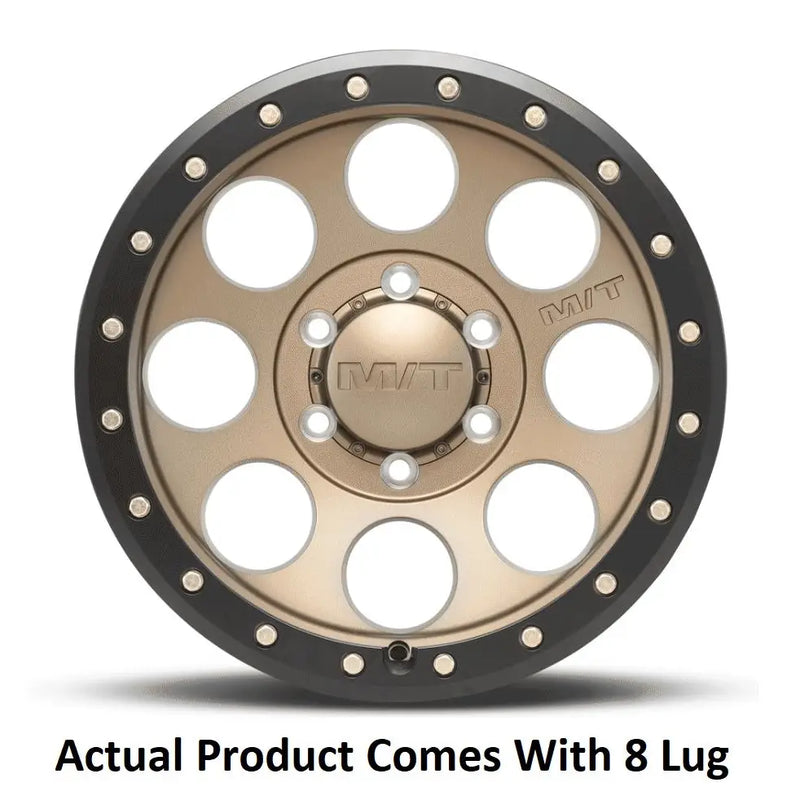 M.T. Wheel Modern Low Profile Cap Design 274512 - Bronze 20X9 8X170 MT Classic Pro