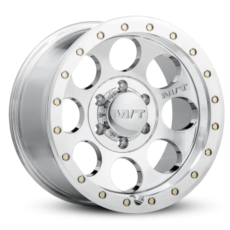 M.T. Wheel Modern Low Profile Cap Design 274553 - 17X9 6X135 4.53 MT Classic Pro Poli