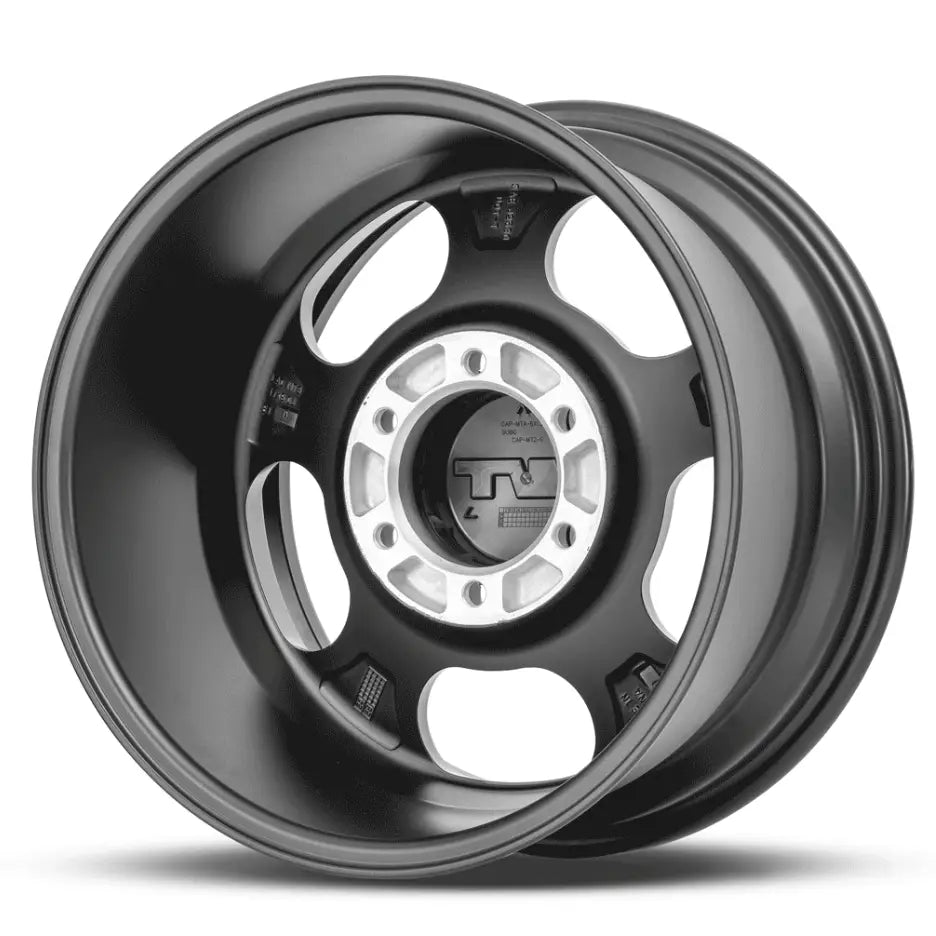M.T. Wheel Modern Low Profile Cap Design 274574 - Black 20X9 6X5.5 MT Canyon Pro
