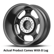 M.T. Wheel Modern Low Profile Cap Design 274575 - Black 20X9 8X6.5 MT Canyon Pro