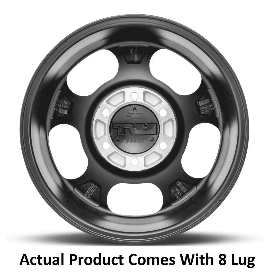 M.T. Wheel Modern Low Profile Cap Design 274577 - Black 20X9 8X180 MT Canyon Pro