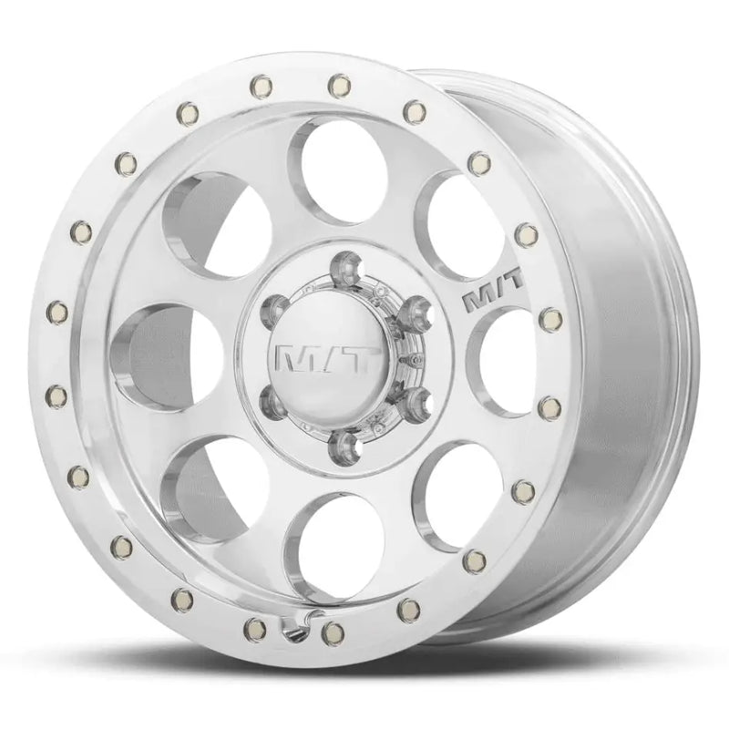 M.T. Wheel Modern Low Profile Cap Design 274583 - 18X9 6X5.5 MT Classic Pro Polishe