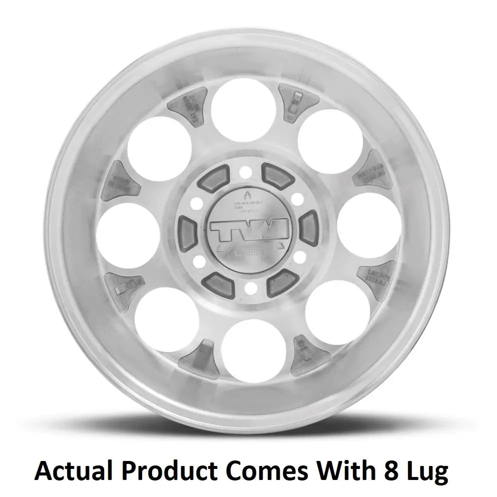 M.T. Wheel Modern Low Profile Cap Design 274584 - 18X9 8X6.5 MT Classic Pro Polishe