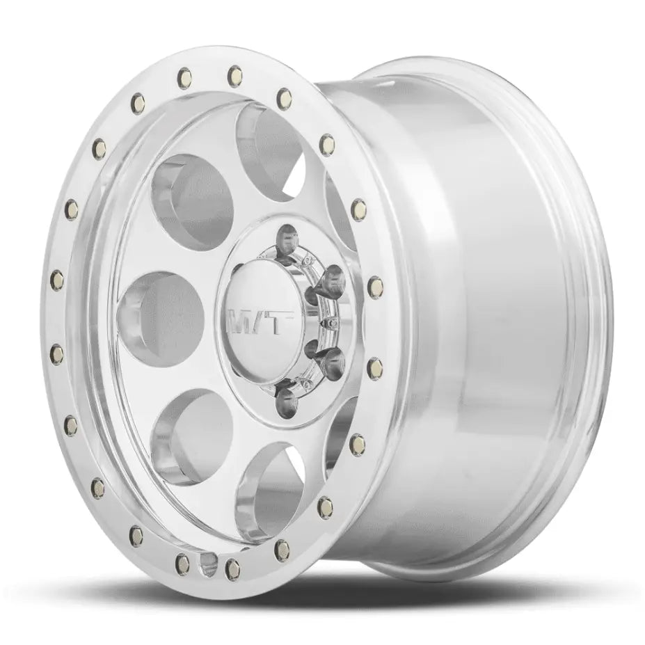 M.T. Wheel Modern Low Profile Cap Design 274591 - 20X9 6X5.5 MT Classic Pro Polishe