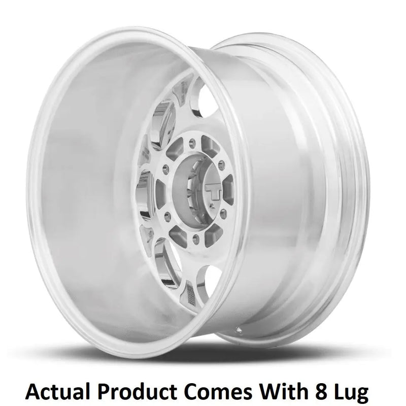 M.T. Wheel Modern Low Profile Cap Design 274592 - 20X9 8X170 MT Classic Pro Polishe