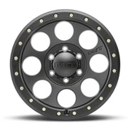 M.T. Wheel Modern Low Profile Cap Design 274608 - Black 18X9 6X135 MT Classic Pro