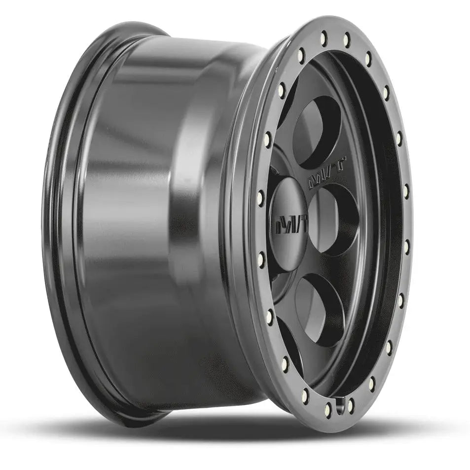 M.T. Wheel Modern Low Profile Cap Design 274609 - Black 18X9 6X5.5 MT Classic Pro