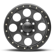 M.T. Wheel Modern Low Profile Cap Design 274609 - Black 18X9 6X5.5 MT Classic Pro