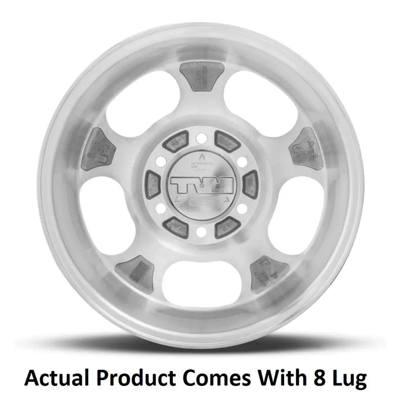 M.T. Wheel Modern Low Profile Cap Design 274649 - 17X9 8X6.5 MT Canyon Pro Polished