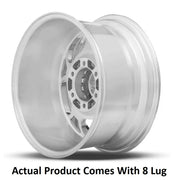 M.T. Wheel Modern Low Profile Cap Design 274657 - 18X9 8X6.5 MT Canyon Pro Polished