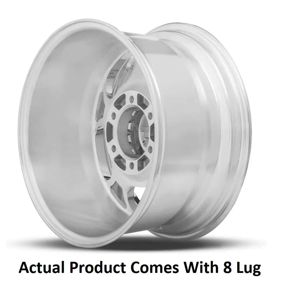 M.T. Wheel Modern Low Profile Cap Design 274657 - 18X9 8X6.5 MT Canyon Pro Polished
