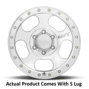 M.T. Wheel Modern Low Profile Cap Design 274660 - 20X9 5X5 MT Canyon Pro Polished