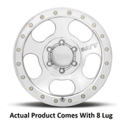 M.T. Wheel Modern Low Profile Cap Design 274665 - 20X9 8X6.5 MT Canyon Pro Polished