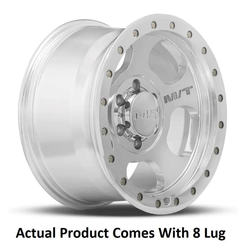 M.T. Wheel Modern Low Profile Cap Design 274667 - 20X9 8X180 MT Canyon Pro Polished