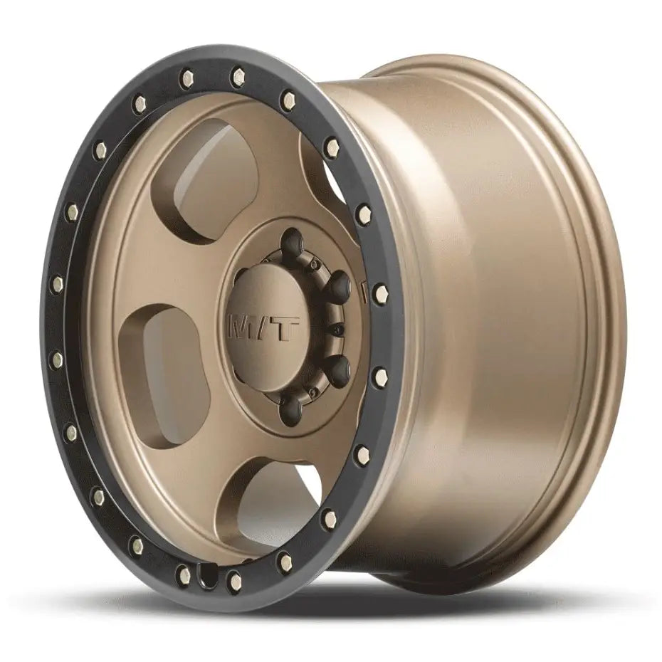M.T. Wheel Modern Low Profile Cap Design 274677 - Bronze 18X9 6X5.5 MT Canyon Pro