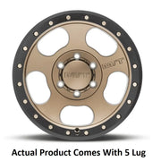 M.T. Wheel Modern Low Profile Cap Design 274681 - Bronze 20X9 5X5 MT Canyon Pro