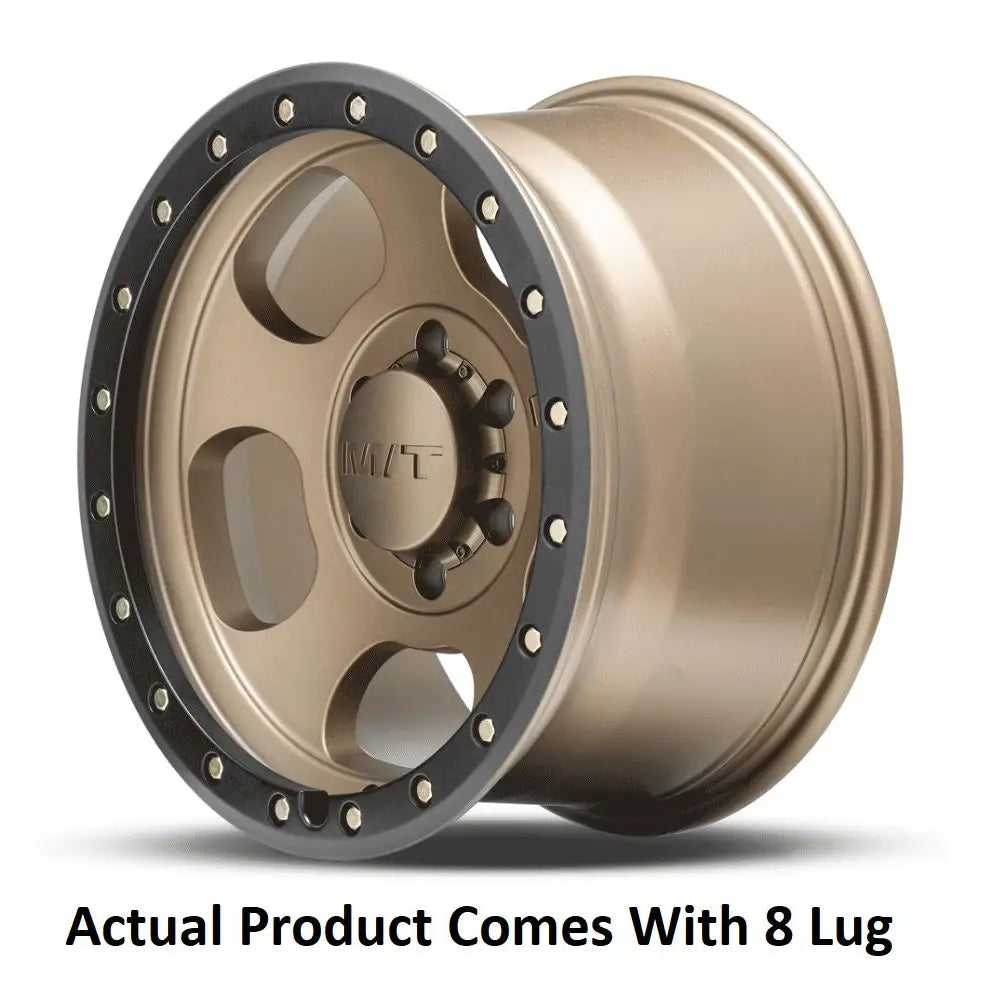 M.T. Wheel Modern Low Profile Cap Design 274686 - Bronze 20X9 8X6.5 MT Canyon Pro