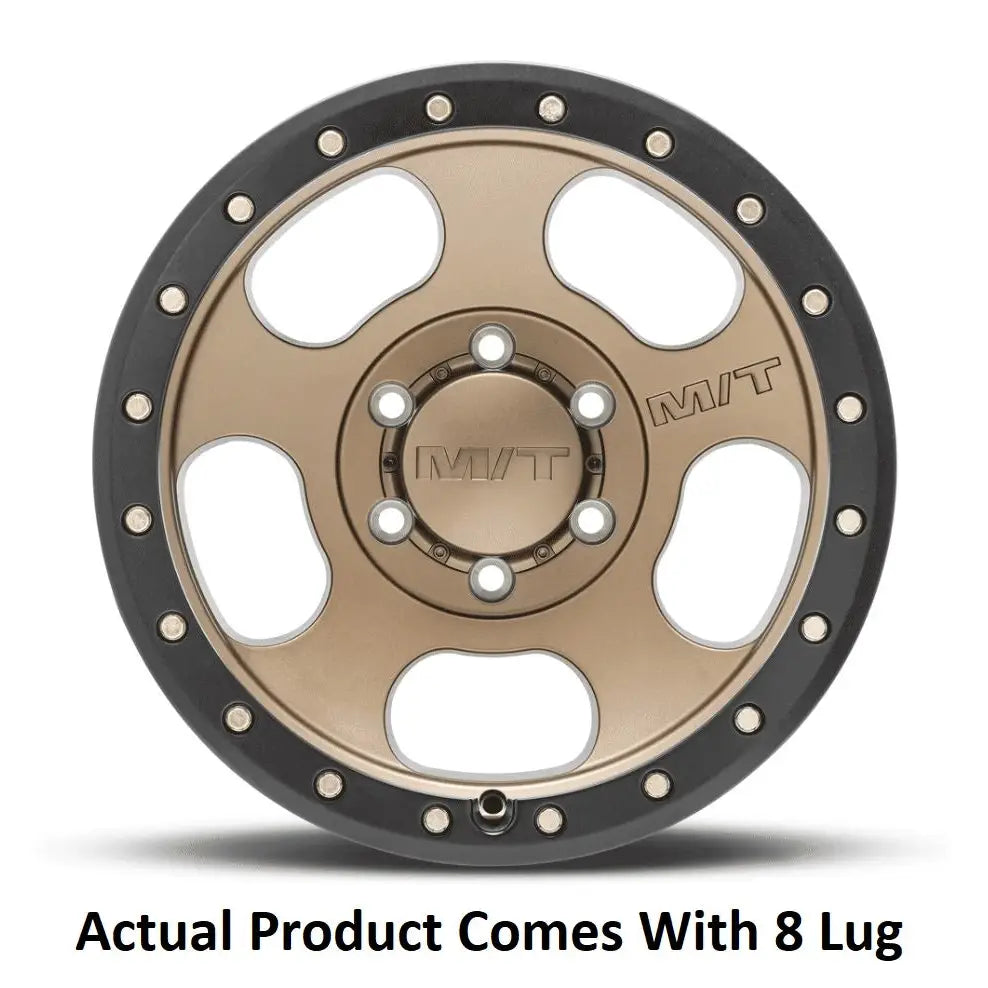M.T. Wheel Modern Low Profile Cap Design 274687 - Bronze 20X9 8X170 MT Canyon Pro