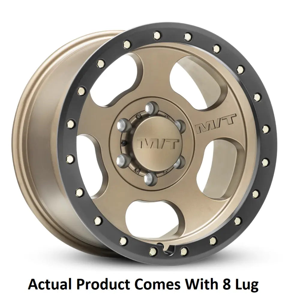 M.T. Wheel Modern Low Profile Cap Design 274687 - Bronze 20X9 8X170 MT Canyon Pro