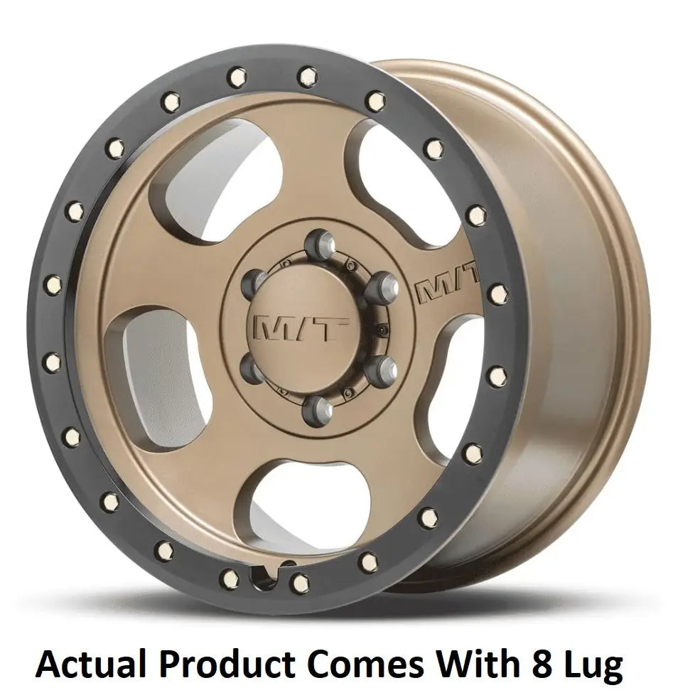 M.T. Wheel Modern Low Profile Cap Design 274687 - Bronze 20X9 8X170 MT Canyon Pro