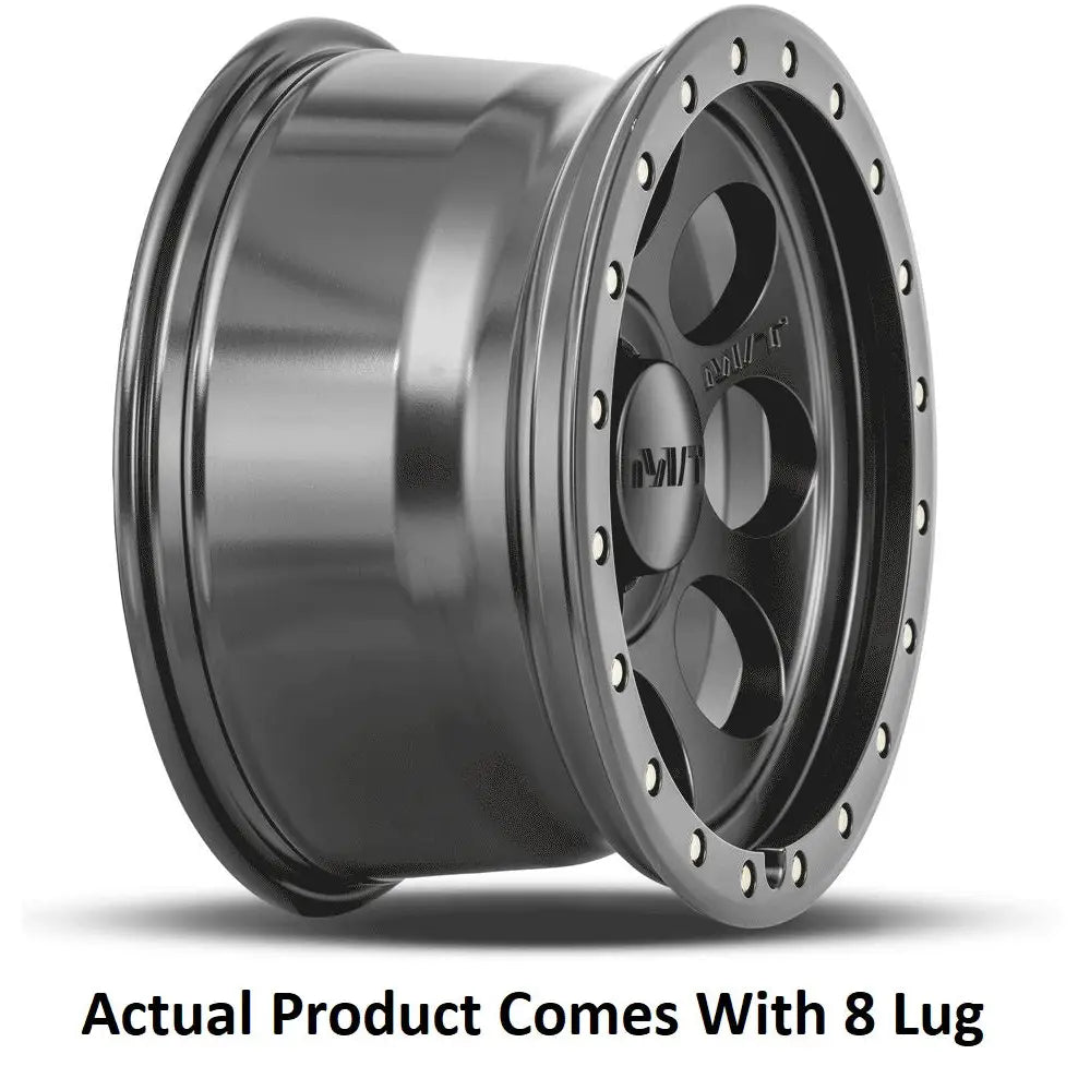 M.T. Wheel Modern Low Profile Cap Design 274709 - Black 20X9 8X170 MT Classic Pro