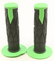 M1-K/B M1 Dual Density Grips Green/Black 