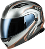 M101381273 Gmax Md-01 Volta Helmet Grey/Black/Copper Metallic Xs - RV and Auto Parts
