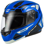 M1043978 Gmax Md-04 Sector Helmet Blue/Black 2X