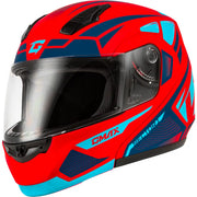 M1043995 Gmax Md-04 Sector Helmet Matte Red/Blue Md