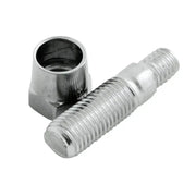 HIGHSIDER M10x1.25 5/16" Mirror Adapter Each Chrome for Powersports