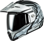 M17411074 Gmax Md-74 Striker Modular Helmet W Slvr Shield Slvr/Blu Mtlc Sm - RV and Auto Parts