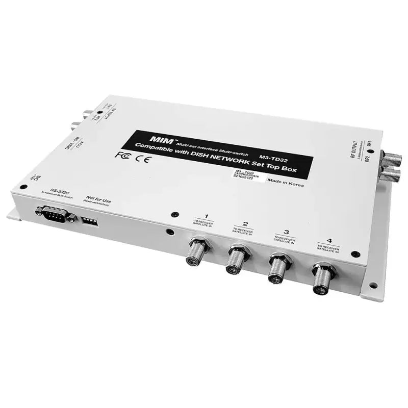 M3-TD32 Intellian MIM-2 interface for Dish Wally with white MIM switcher ports