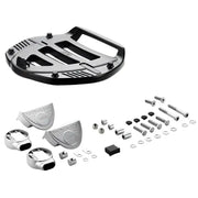Motorcycle M3 Top Case Mounting Plate with hardware for secure case mounting