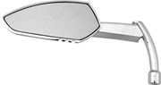 M60-6343CL Apache Mirror W/Knife Stem Chrome Left