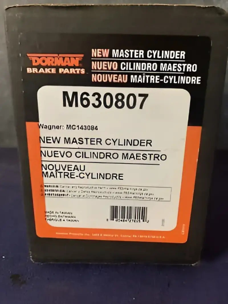 M630807 Dorman master cylinder for vehicle’s braking system replacement