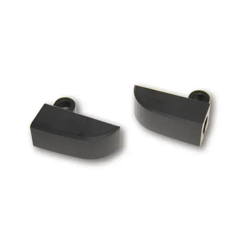 M8 Cnc Turn Signal Mount Pair Black 