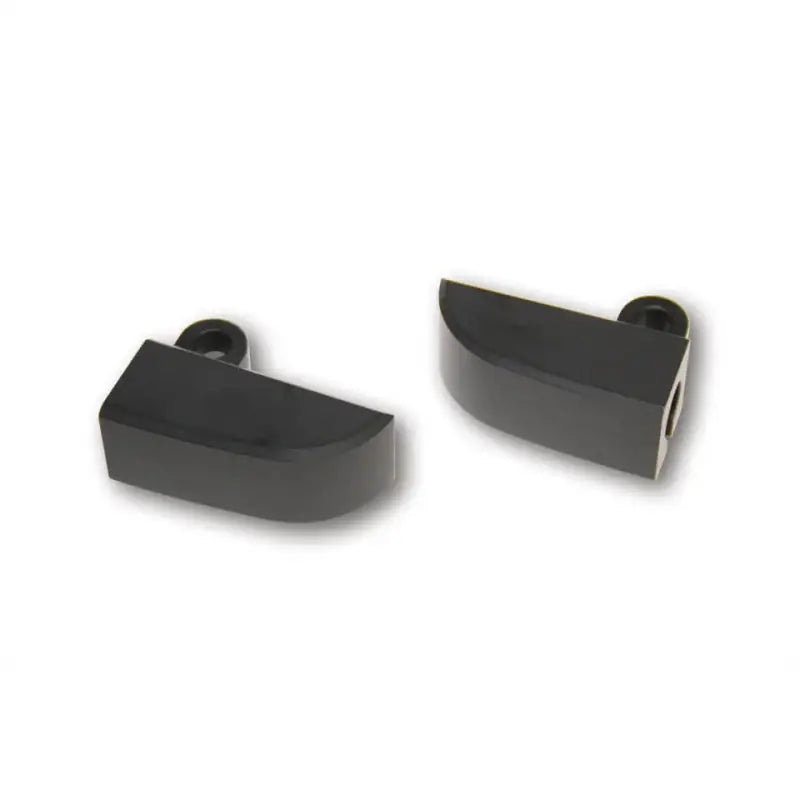 M8 Cnc Turn Signal Mount Pair Black 