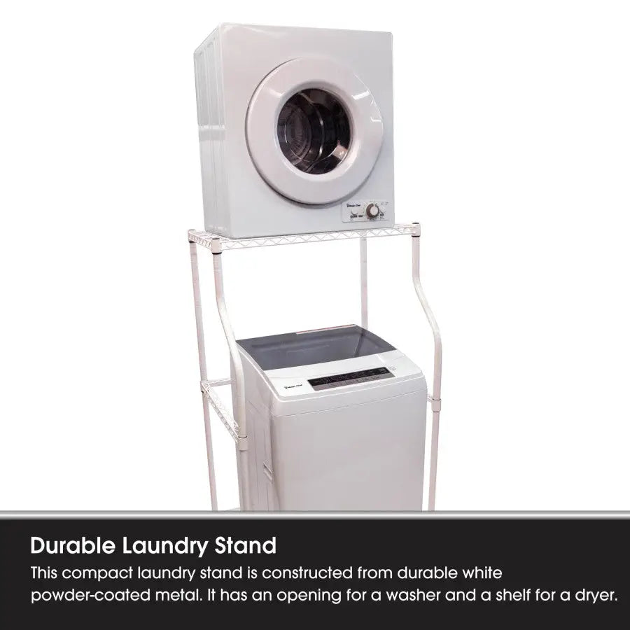 Magic Chef MCSLS12W Clothes Washer/ Dryer Stack Stand