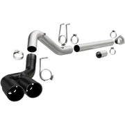 Magnaflow MagnaFlow 08-18 Ford F-250/F-350/F-450 4.6L/6.7 DPF-Back Black 4in Dual Single Rear Exit
