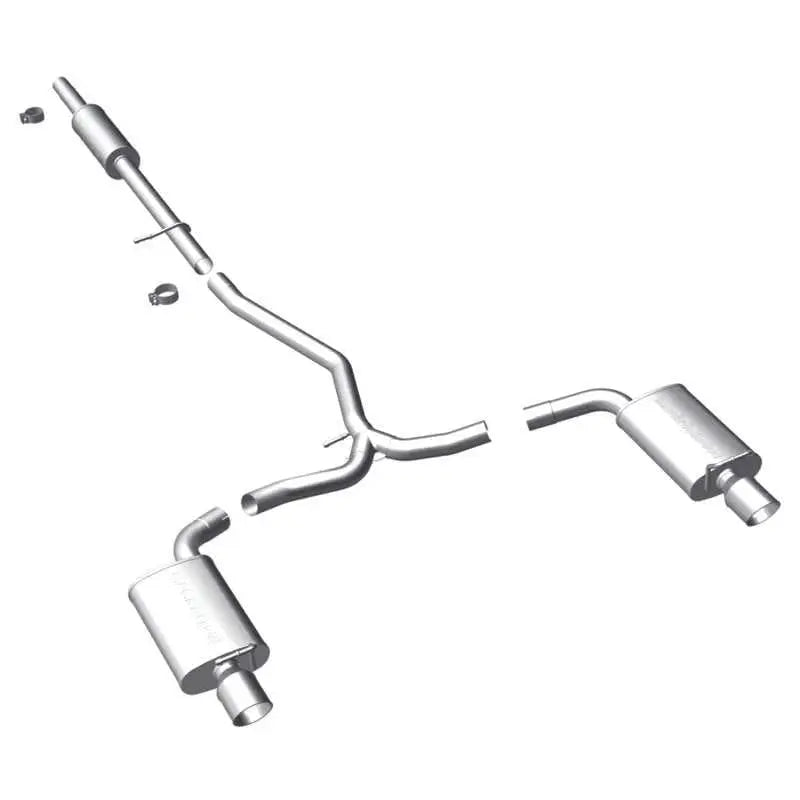 Magnaflow MagnaFlow 11-13 Ford Explorer V6 3.5L SS Catback Exhaust Dual Split Rear Exit w/ 3.5in SS Tips