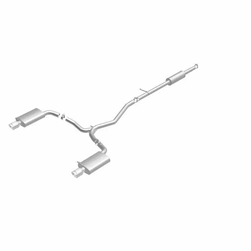 MagnaFlow 11-13 Ford Explorer V6 3.5L SS Catback Exhaust Dual Split Rear Exit w/ 3.5in SS Tips 