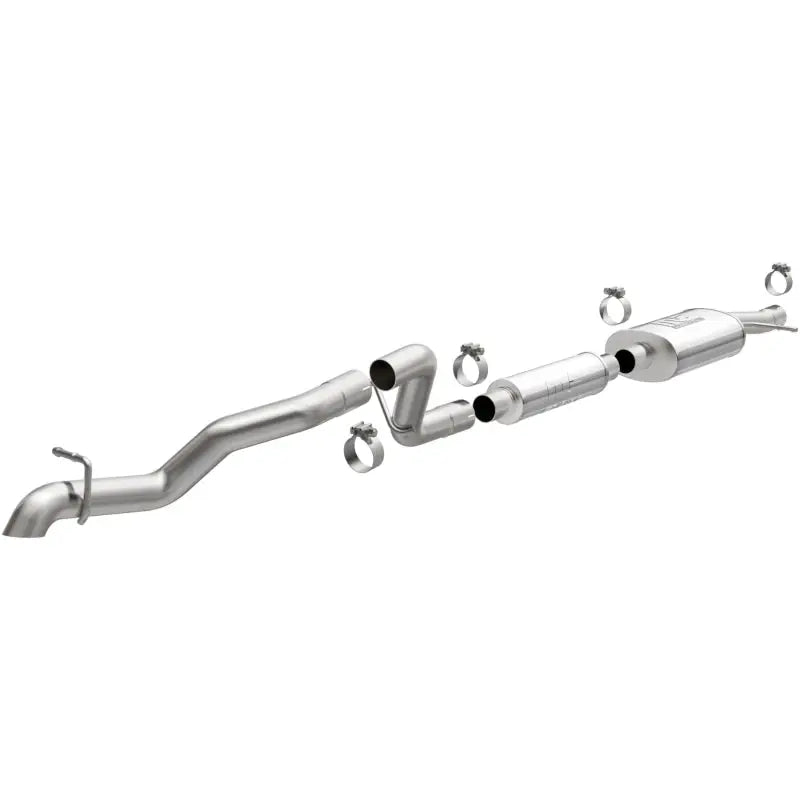 Magnaflow 19539 MagnaFlow 12-18 Jeep Wrangler 2.5in Overland Series Cat-Back Exhaust