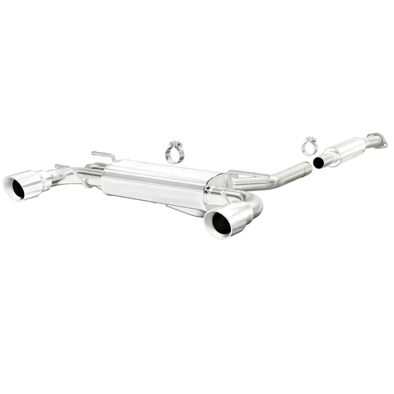 Magnaflow 15157 MagnaFlow 13 Scion FR-S / 13 Subaru BRZ Dual Split Rear Exit Stainless Cat Back Performance Exhaust