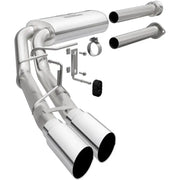 Magnaflow 19563 Magnaflow 15-21 Ford F-150 Street Series Cat-Back Performance Exhaust System- Polished Side Exit