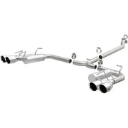 Magnaflow 19494 MagnaFlow 18-19 Toyota Camry XSE 2.5L Street Series Cat-Back Exhaust w/4in Polished Quad Tips