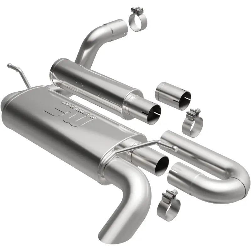 Magnaflow 19620 MagnaFlow 18-23 Jeep Wrangler JL 2.0L/3.6L Overland Series Axle-Back Exhaust
