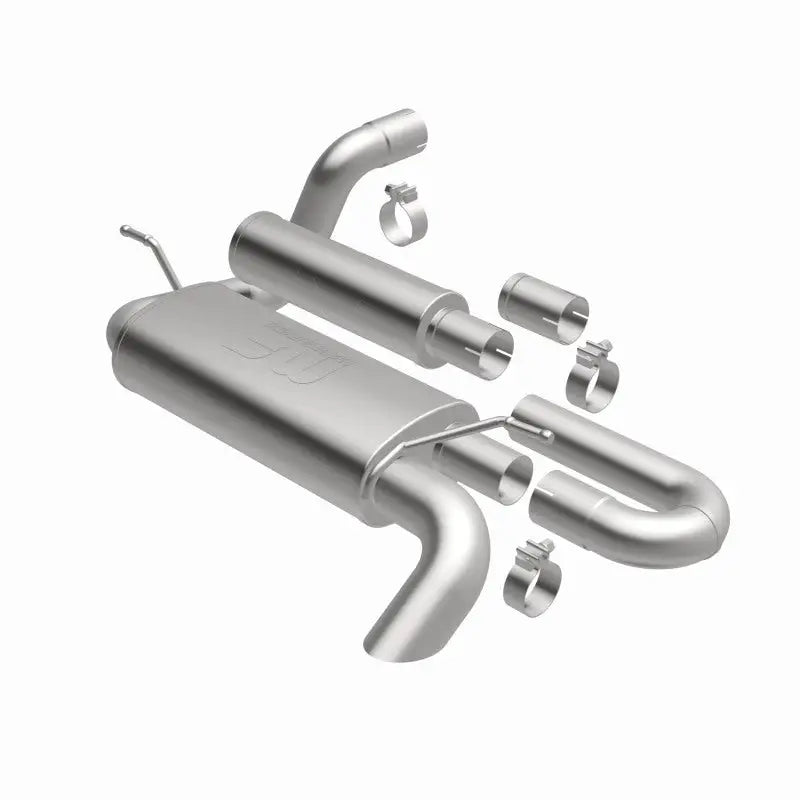 MagnaFlow 18-23 Jeep Wrangler JL 2.0L/3.6L Overland Series Axle-Back Exhaust - Truck & Automotive