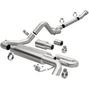 Magnaflow 19559 MagnaFlow 2021 Ford Bronco Overland Series Cat-Back Exhaust w/ Single Straight Driver Exit- No Tip