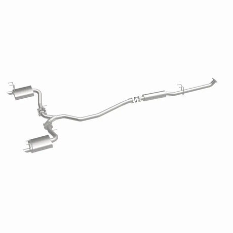 Polished Magnaflow cat-back exhaust for 2022+ Honda Civic Sport 1.5L hatchback