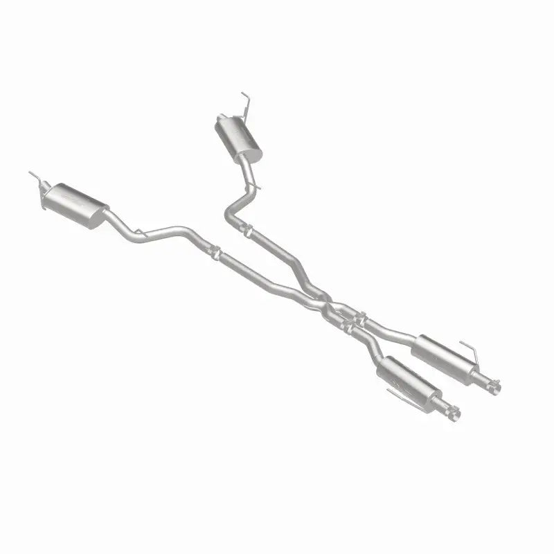 Stainless steel exhaust system for Jeep Grand Cherokee with MagnaFlow NEO Cat-Back upgrade